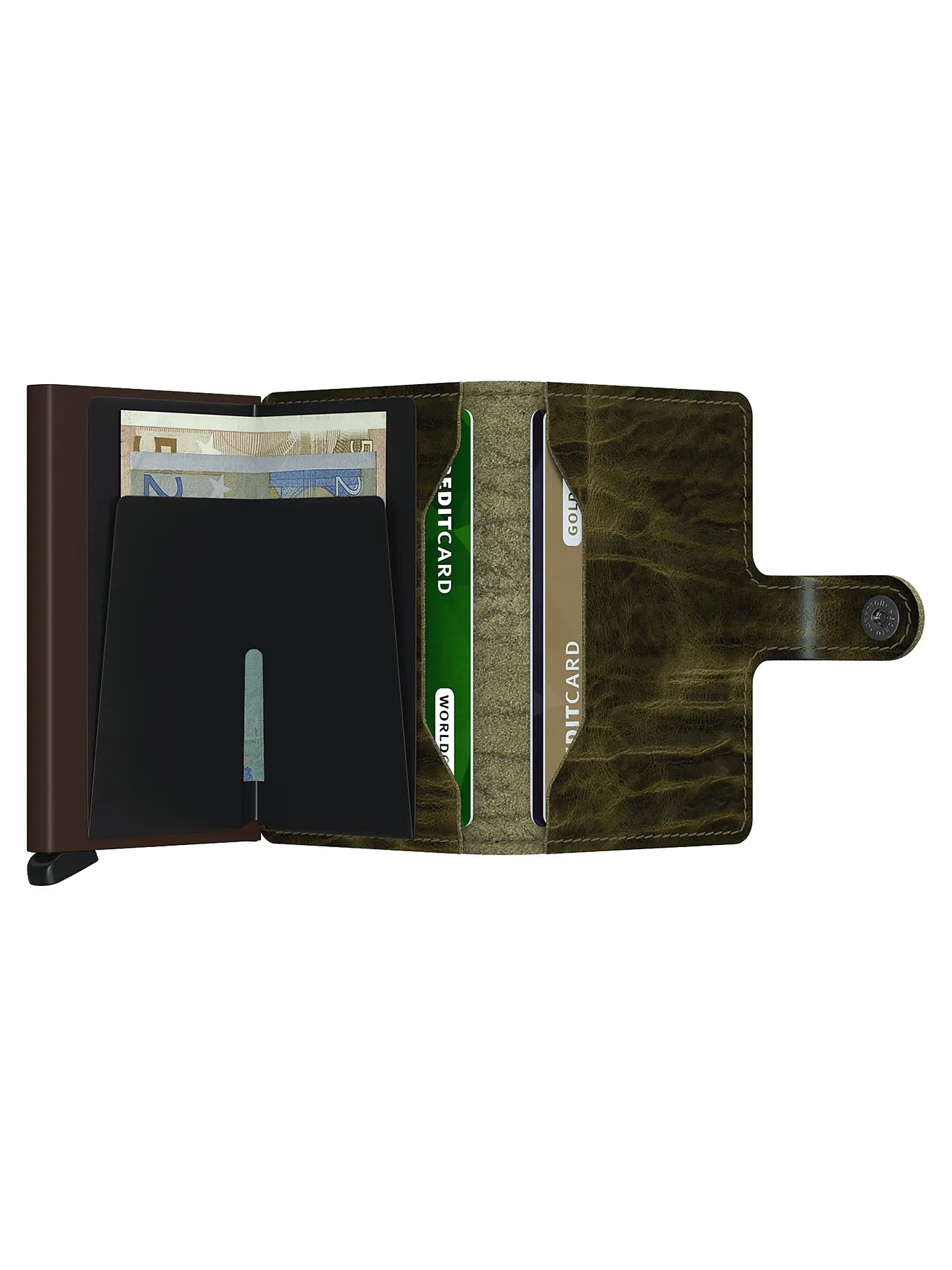 SECRID | Geldbörse - Miniwallet Dutch Martin Mini Olive | 